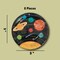 8 Count Space Party Bright Planets Paper Dinner Plates 9 Inch Solar System Theme